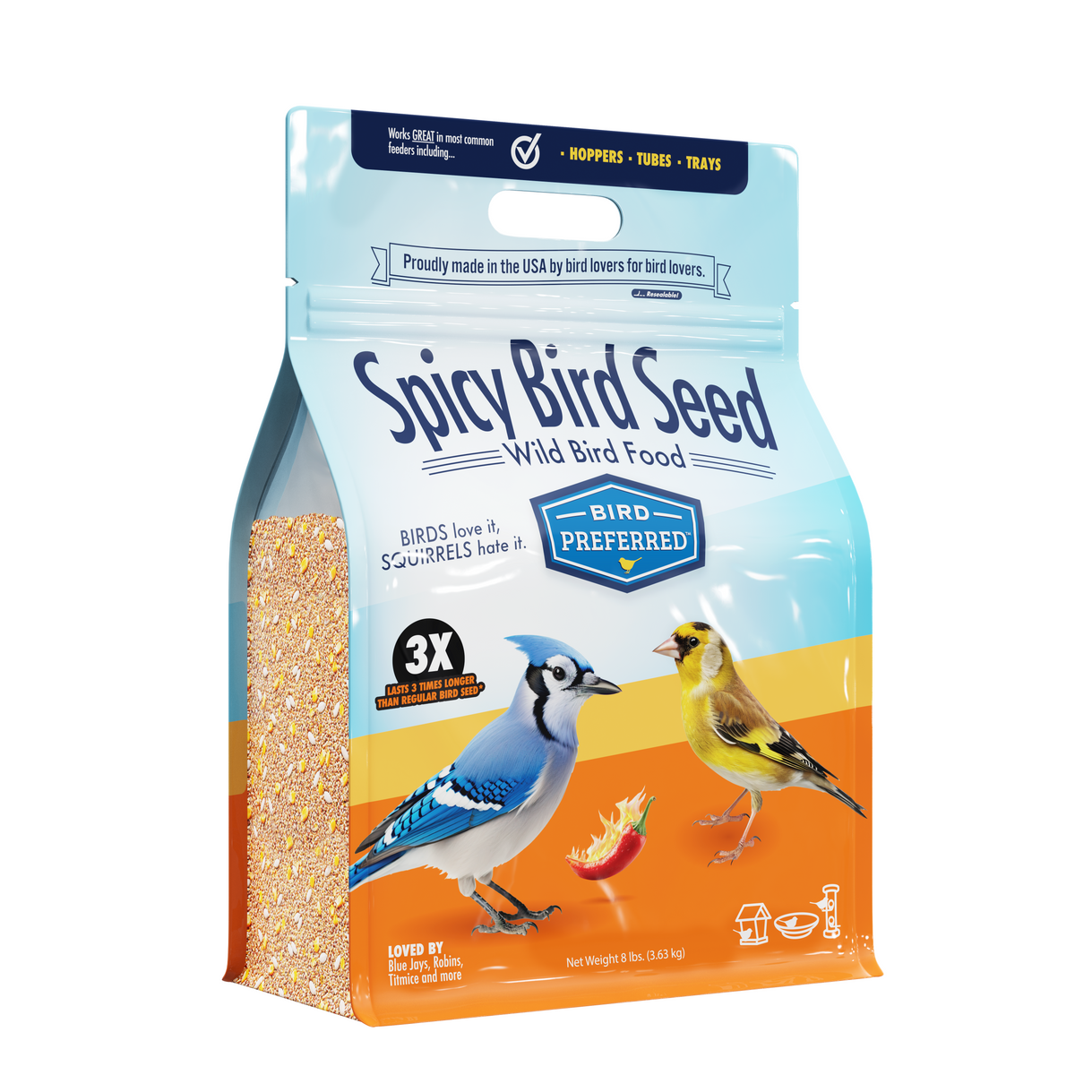 Bird Preferred™ Spicy Bird Seed Blend