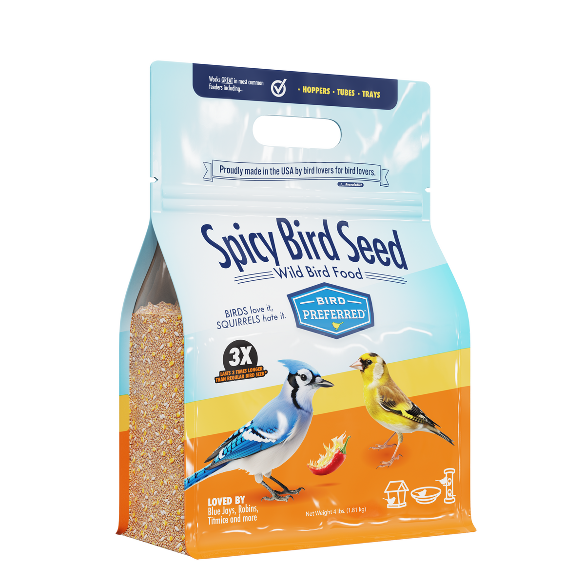 Bird Preferred™ Spicy Bird Seed Blend
